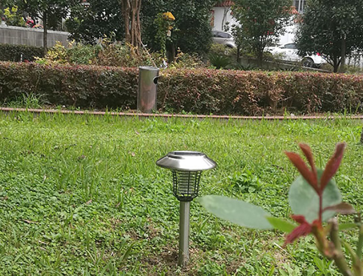 室外草坪滅蚊太陽能地?zé)簦瑑?yōu)點多多，值得選用